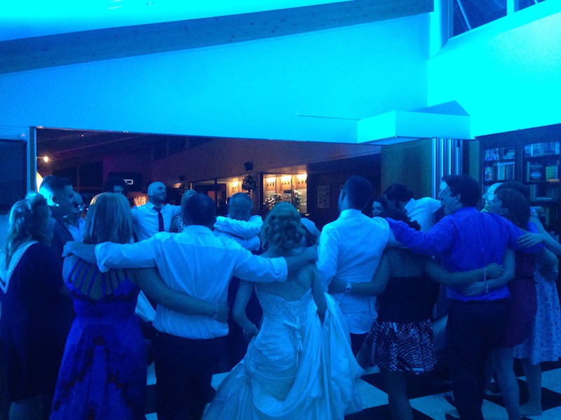 Last Dance at haberdashers Wedding Reception