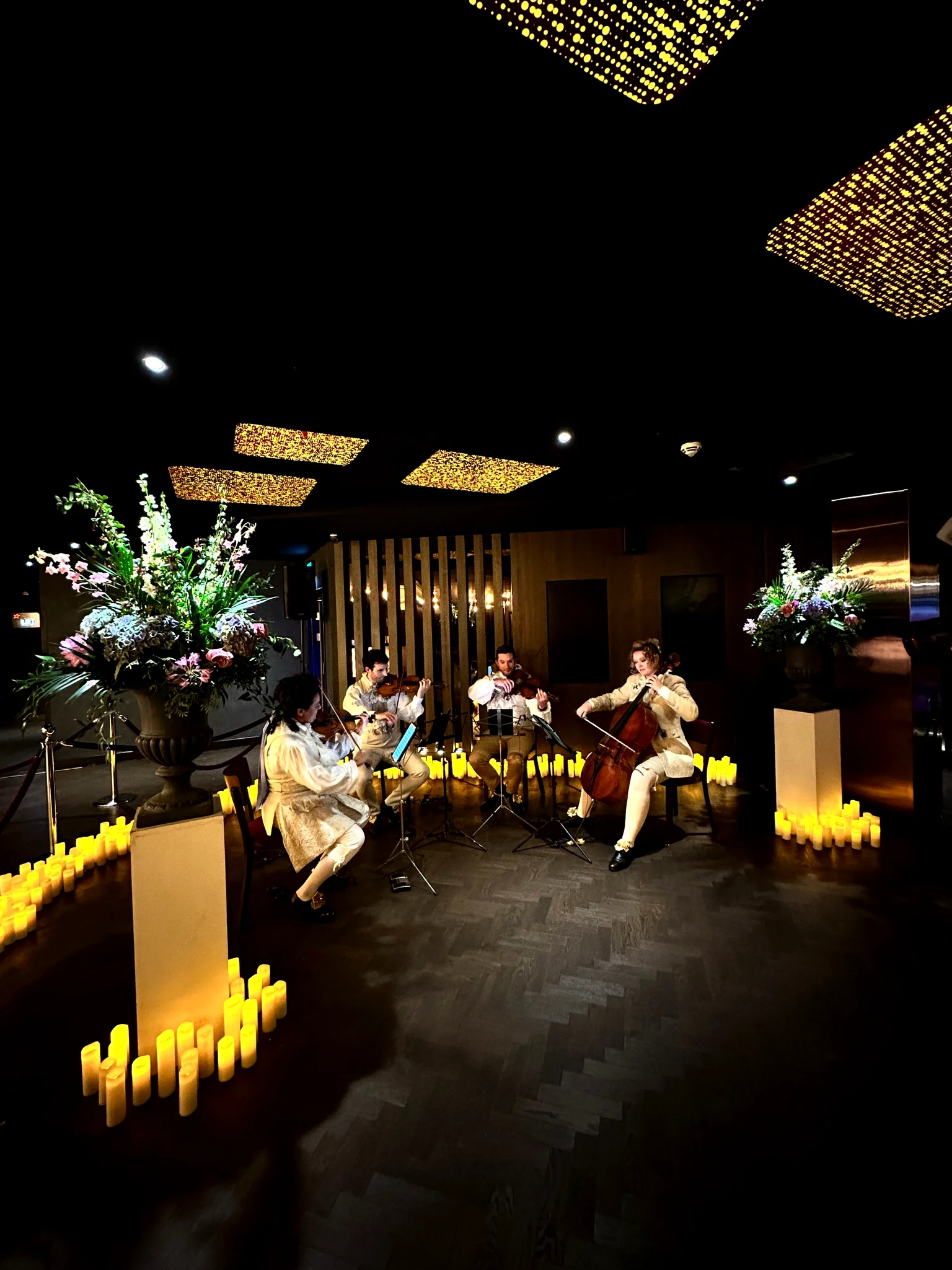 Live music and brand activation production setup at BFI London event